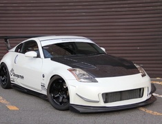 Fairlady Z - 350Z - Z33 - Front Bumper - Construction: Hybrid Carbon - Colour: Unpainted - GMREV0-Z33-FBCAR