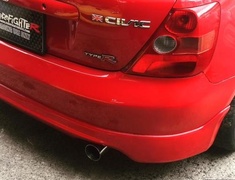 Civic Type R - EP3 - Pieces: 1 - Pipe Size: 60mm - Tail Size: 80mm - ZFSM-EP3-1PC