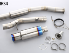 Skyline GT-R - BNR34 - Pieces: 3 - Pipe Size: 89.1mm - Tail Size: 152mm - Weight: 8.15kg - 441010