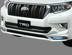  - Front Spoiler (with LED) - Construction: Resin (PPE) - Colour: Black (202) C0 - Colour: White Pearl Crystal Shine (070) A0 - MS341-60001-##