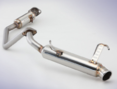 Jimny - JB23W - Pieces: 2 - Pipe Size: 50.8-45.0-50.8mm - Tail Size: 90mm - Weight: 5.4kg - 750-80916