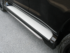 Land Cruiser - GRJ151W - Side Step Extensions (for vehicles with OEM Side Steps only) - Construction: FRP - Colour: Unpainted - ELF-LC150E-SSE