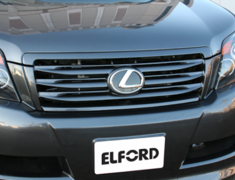 Land Cruiser - GRJ151W - Front Grill for vehicles without Front Mount Camera (2 Piece) - Construction: FRP - Colour: Unpainted - ELF-LC150E-FGW0C
