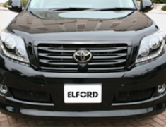  - Front Grill for vehicles with Front Mount Camera (2 Piece) - Construction: FRP - Colour: Unpainted - ELF-LC150E-FGWC
