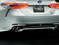 Camry - AXVH70 - 520 - Rear Bumper Spoiler - Construction: Resin (ABS + PPE) - Colour: Unpainted - MS343-33005-NP