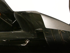 Lancer Evolution Wagon - CT9W - Side Splitter Fins - Left and Right Set - For Varis Rear Diffuser Ver.2 Only - Construction: Carbon - VAMI-099W