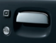 Jimny Sierra - JB74W - Plated Door Handle - Left Side - Category: Exterior - 82802-77G02-0PG