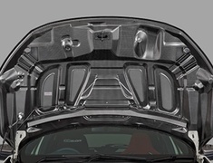 Civic Type R - FK8 - Carbon Aero Bonnet - Construction: Dry Carbon Fiber - Colour: UV cut clear paint finish - 60100-XNCF-K0S0