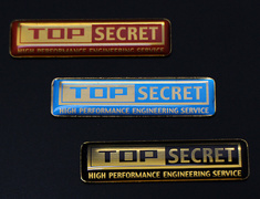 Top Secret - Mini Emblem Set