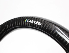 Material: Carbon / Leather - Color: Black Carbon - Stitch: GReddy Tri-Colour - 16690012