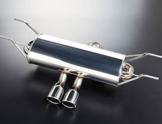  - Sports Muffler - Pieces: 1 - Pipe Size: 54mm - Tail Size: 90mm (x2) - Weight: 9.6kg - Tail Type: Centre Dual - MND8Y60