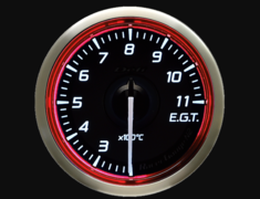  - Type: Exhaust Temperature - Color: Red - Diameter: 60mm - Range: 200-1100C - DF17003