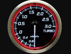  - Type: Turbo - Color: Red - Diameter: 52mm - Range: -100kPa to 300kPa - DF16103
