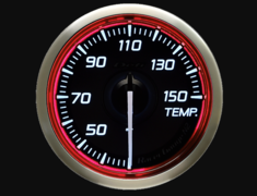 - Type: Temperature - Color: Red - Diameter: 52mm - Range: 30-150C - DF16303