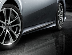 Camry - AXVH70 - Side Skirts - Construction: PPE - Colour: Unpainted - MS344-33002-NP