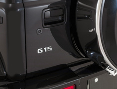 Jimny Sierra - JB74W - G15 Emblem - Colour: Chrome - DAMD-JSLG-G15