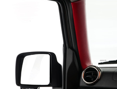 Jimny - JB64W - A Pillar Trim (left and right set) - Color: Beige (A-2) - Color: Black (A-1) - Color: Bordeaux (A-5) - Color: Ivory (A-3) - Color: Navy (A-7) - Color: Orange (A-6) - Color: Red (A-4) - WALD-APT