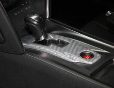  - Carbon Gearshift Gate Inner Panel - Material: Black Carbon 2x2 - Material: Black Carbon 2x2 Matte Finish - Material: Silver Carbon 2x2 - Compatibility : RHD/LHD Same - R35-INS-SI