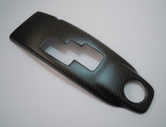  - Carbon Gearshift Gate Inner Panel - Material: Black Carbon 2x2 - Material: Black Carbon 2x2 Matte Finish - Material: Silver Carbon 2x2 - Compatibility : RHD/LHD Same - R35-INS-SI