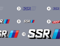 SSR - Wheel Repair Stickers