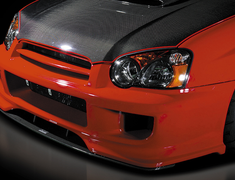 Impreza WRX STI - GDB - Front Bumper Spoiler with Undercover - Construction: FRP - Colour: Unpainted - DLAP-GDC-FBS