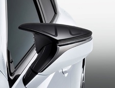ES300h - AXZH10 - Aerodynamic Mirror Covers - Construction: Resin (ABS) - Colour: Black (212) - MS329-00001