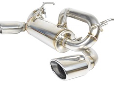 Material: Stainless Steel - Pipe Size: 50.8mm - Tail Size: 115x80mm (x2) - Tail Type: Oval - DUSW-741