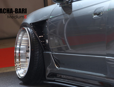  - Material: FRP - Type: Front Wide Fenders - Width: +45mm Each Side - Color: Unpainted - 326P-GBMIIS15-FWF