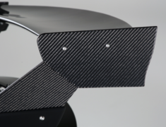 Civic Type R - FK8 - GT Wing for Street II + Mount Bracket - Construction: All Carbon - VAHO-024