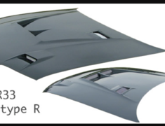 Skyline GT-R - BCNR33 - Type R - Material: FRP - ST-AB-BCNR33R-FRP