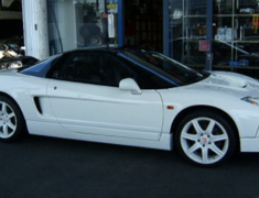 NSX - NA1 - 02 Style Side Step & Door Protectors - Material: Black FRP - Colour: Unpainted - 007-2