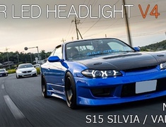 78Works - Fiber LED Headlight V4 for S15 Silvia