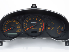 Silvia - S15 - Black Meter - Dial: 280km/h 10,000rpm - 24810-RNS51