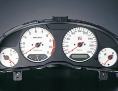 White Meter - Dial: 320km/h 11,000rpm - 24810-RSR46-WH