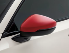 Flame Red Door Mirror Cover (left and right set) - Category: Exterior - 08R06-T60-010