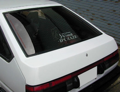 Sprinter Trueno - AE86 - J-Blood  - AE86 Trueno Rear Hatch Street FRP (3 doors) (Front/Late)