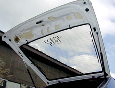 Sprinter Trueno - AE86 - J-Blood  - AE86 Trueno Rear Hatch Street FRP (3 doors) (Front/Late)