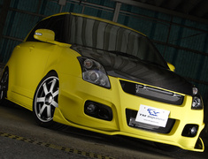 Swift Sport - ZC31S - Air Intake Panels - Construction: FRP - Colour: Unpainted - TMDF-A00201