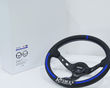 RAYS - RAYS x VERTEX gramLIGHTS Blue Steering Wheel