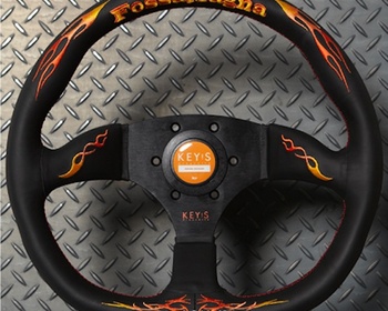 KEY'S Racing - Fossa Magna - D-Shape - Steering Wheel