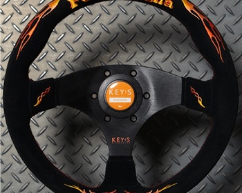 KEY'S Racing - Fossa Magna - Semi-Deep Type - Steering Wheel