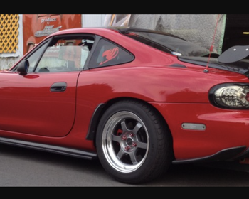 Jet Stream - Lightweight Aero Front Fenders for NB Roadster