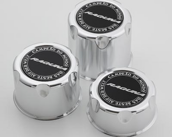 Raguna - Type A Silver Aluminum Center Caps