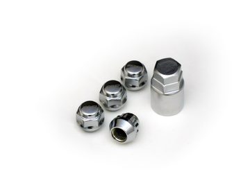 RAYS - 19HEX L22 Short Lock & Nut 4H Set