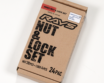 RAYS - 19HEX L31 M12 Nut & Lock 6H Set