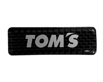 TOM'S - Dry Carbon Sticker