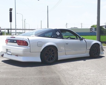 Koguchi Power - Rear Wide Fenders for 180SX - Nengun Performance