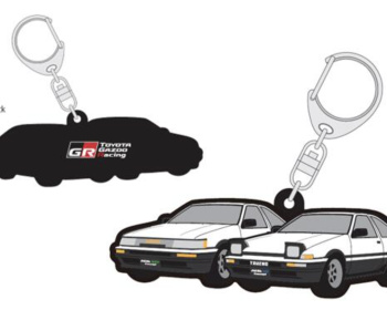 Toyota - Toyota Gazoo Racing Collection - GR 86/AE 86 Rubber Keychains