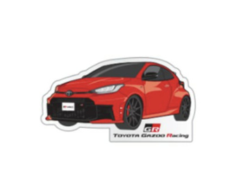 Toyota - Toyota Gazoo Racing Collection - Die-Cut GR Yaris Stickers (Set of 2)