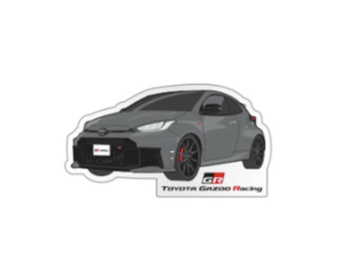 Toyota - Toyota Gazoo Racing Collection - Die-Cut GR Yaris Stickers (Set of 2)